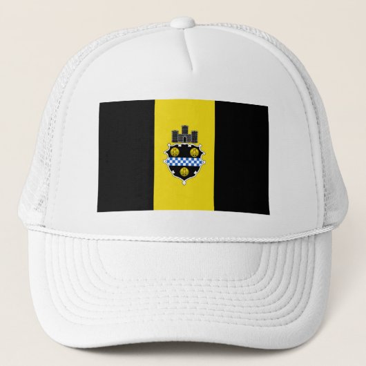 Drapeau de Pittsburgh, Pennsylvanie Casquette en s (Devant)