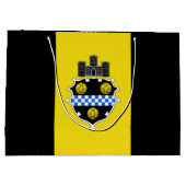 Drapeau de Pittsburgh, Pennsylvanie grand sac cade (Dos)