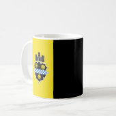 Drapeau de Pittsburgh, Pennsylvanie Mug de café (Devant gauche)