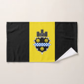 Drapeau de Pittsburgh, Pennsylvanie Serviette à ma (Serviette à main)