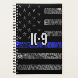 Drapeau de police de l'unité K-9 en détresse