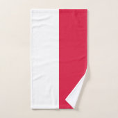 Drapeau de Pologne (Serviette à main)