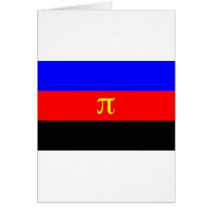 Drapeau de Polyamory -- Couleur de pi 3