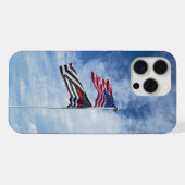 Drapeau de pompier américain (Verso Horizontal)