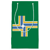 Drapeau de Portland, Oregon Petit sac cadeau (Devant)