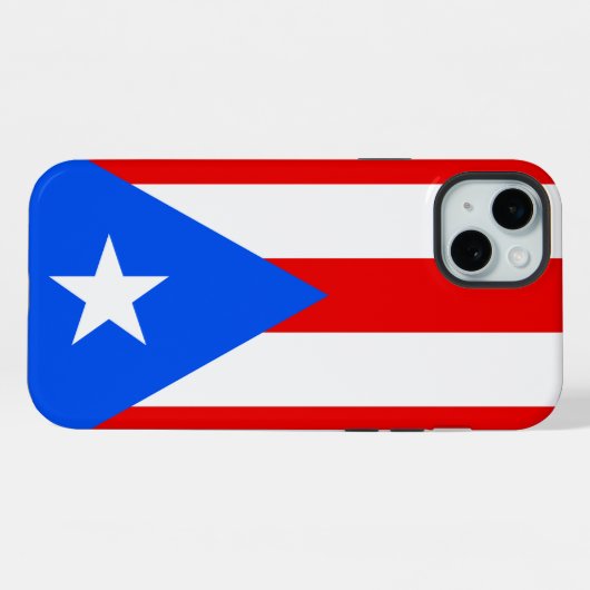 drapeau de Porto Rico (Verso Horizontal)