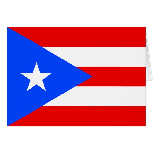 Drapeau de Porto Rico (Devant horizontal)