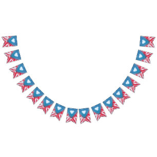 drapeau de Porto Rico de bannière d'étamine de