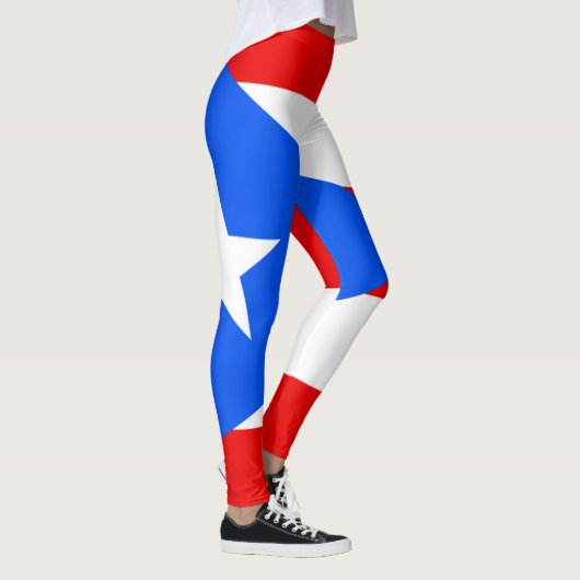 Drapeau de Porto Rico legging (Droite)