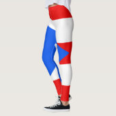 Drapeau de Porto Rico legging (Gauche)