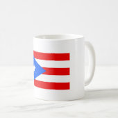 Drapeau de Porto Rico Mug (Devant droit)