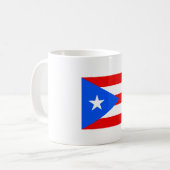 Drapeau de Porto Rico Mug (Devant gauche)