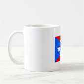 Drapeau de Porto Rico Mug (Gauche)