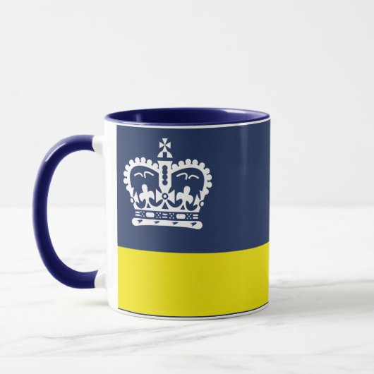 Drapeau de Regina (Saskatchewan) Mug (Gauche)
