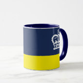 Drapeau de Regina (Saskatchewan) Mug (Devant droit)