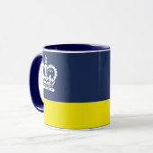 Drapeau de Regina (Saskatchewan) Mug (Devant gauche)