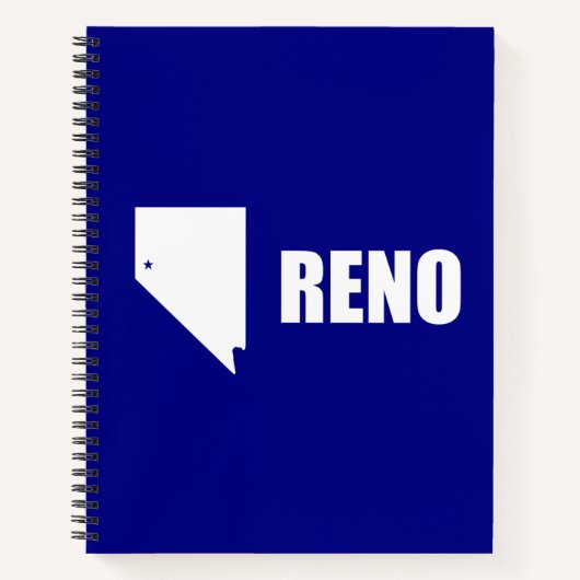 Drapeau de Reno, Carnet du Nevada (Devant)