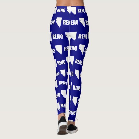 Drapeau de Reno, Nevada Leggings (Dos)