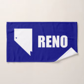 Drapeau de Reno, Nevada Serviette à main (Serviette à main)