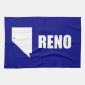 Drapeau de Reno, serviette Nevada (Horizontal)