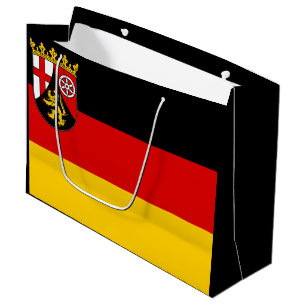 Drapeau de Rhénanie-Palatinat grand sac cadeau