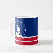 Drapeau de Richmond, Virginia Coffee Mug (Devant gauche)