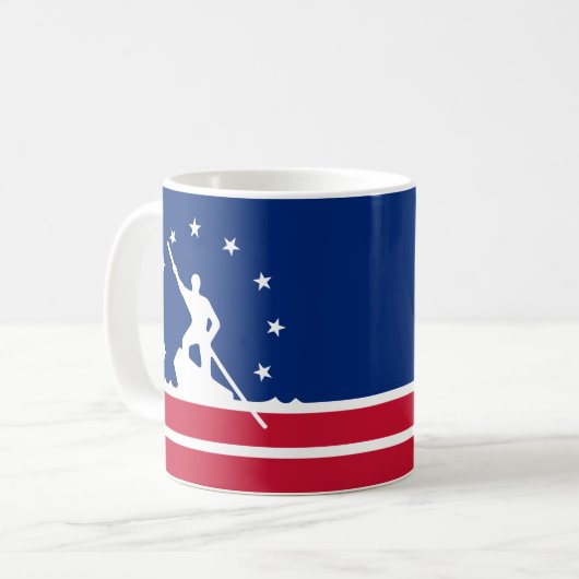 Drapeau de Richmond, Virginia Coffee Mug (Devant gauche)