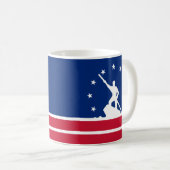 Drapeau de Richmond, Virginia Coffee Mug (Devant droit)