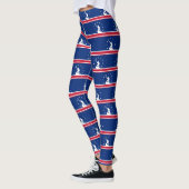 Drapeau de Richmond, Virginia Leggings (Gauche)