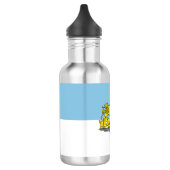 Drapeau de Riga, Lettonie Bouteille en acier inoxy (Gauche)