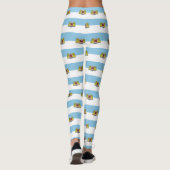 Drapeau de Riga, Lettonie Leggings (Dos)