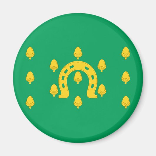 Drapeau de Rutland Magnet (Devant)