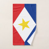 Drapeau de Saba (Serviette à main)
