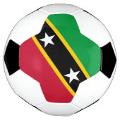 Drapeau de Saint-Kitts-et-Nevis (Tourné)