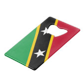 Drapeau de Saint-Kitts-et-Nevis (Devant Angle)