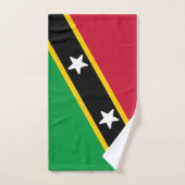 Drapeau de Saint-Kitts-et-Nevis (Serviette à main)