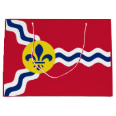 Drapeau de Saint-Louis, Missouri Grand sac cadeau (Devant)