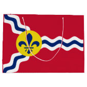 Drapeau de Saint-Louis, Missouri Grand sac cadeau (Dos)