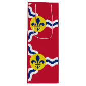 Drapeau de Saint-Louis, Missouri Vin Sac cadeau (Devant)