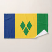 Drapeau de Saint-Vincent (Serviette à main)