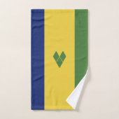 Drapeau de Saint-Vincent-et-les Grenadines (Serviette à main)