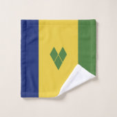 Drapeau de Saint-Vincent-et-les Grenadines (Gant de toilette)