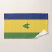 Drapeau de Saint-Vincent-et-les Grenadines (Serviette à main)