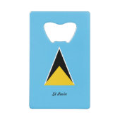 Drapeau de Sainte-Lucie (Devant)