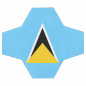Drapeau de Sainte-Lucie (Plat)