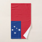 Drapeau de Samoa (Serviette à main)