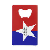 Drapeau de San Antonio de l'ouverture de bouteille (Dos)