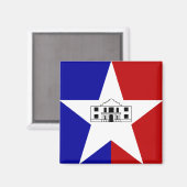 Drapeau de San Antonio, Texas Magnet (Recto/Verso)