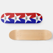 Drapeau de San Antonio, Texas Skateboard (Horz)