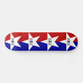 Drapeau de San Antonio, Texas Skateboard (Horz)